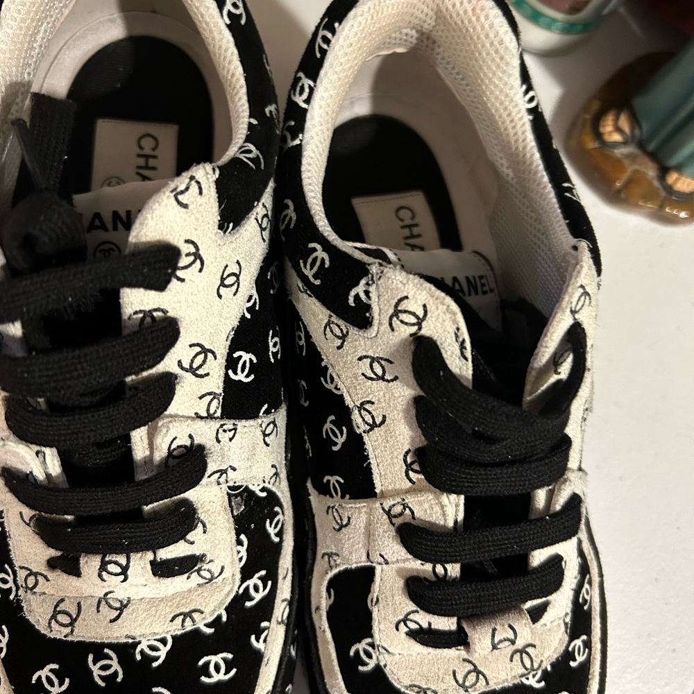 Brand name sneakers
